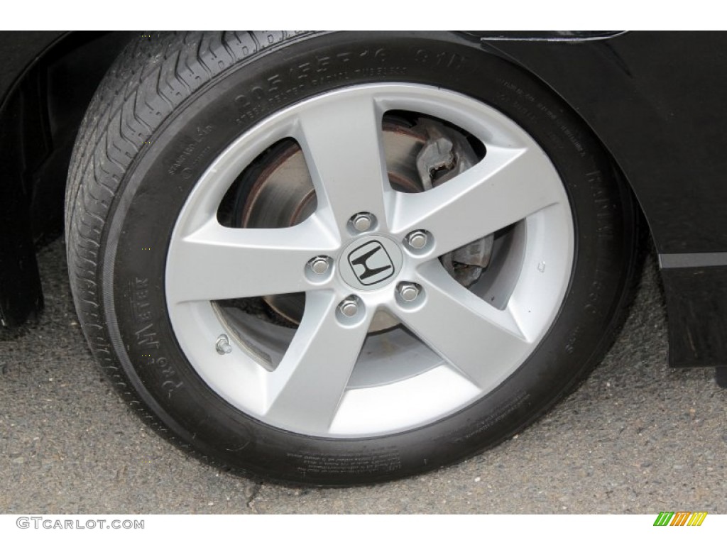 2010 Civic LX-S Sedan - Crystal Black Pearl / Black photo #17