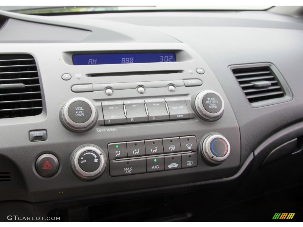 2010 Civic LX-S Sedan - Crystal Black Pearl / Black photo #23