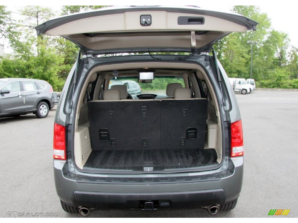 2009 Honda Pilot EX-L 4WD Trunk Photo #65754100