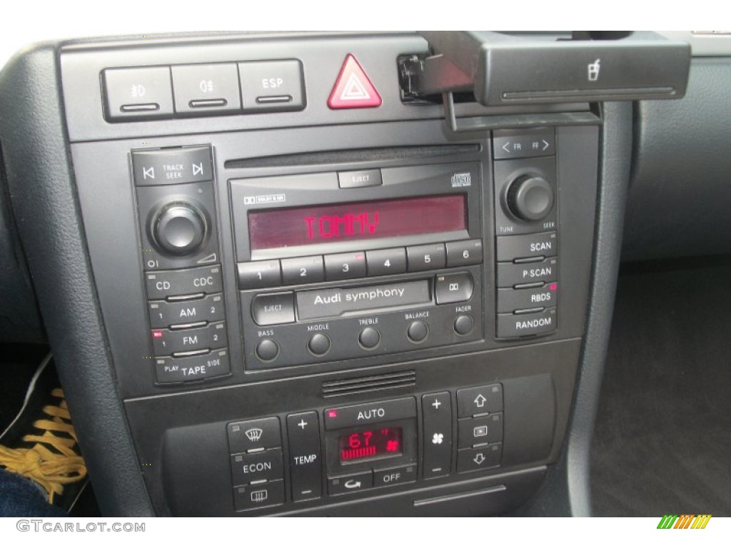 2001 Audi S4 2.7T quattro Sedan Controls Photos