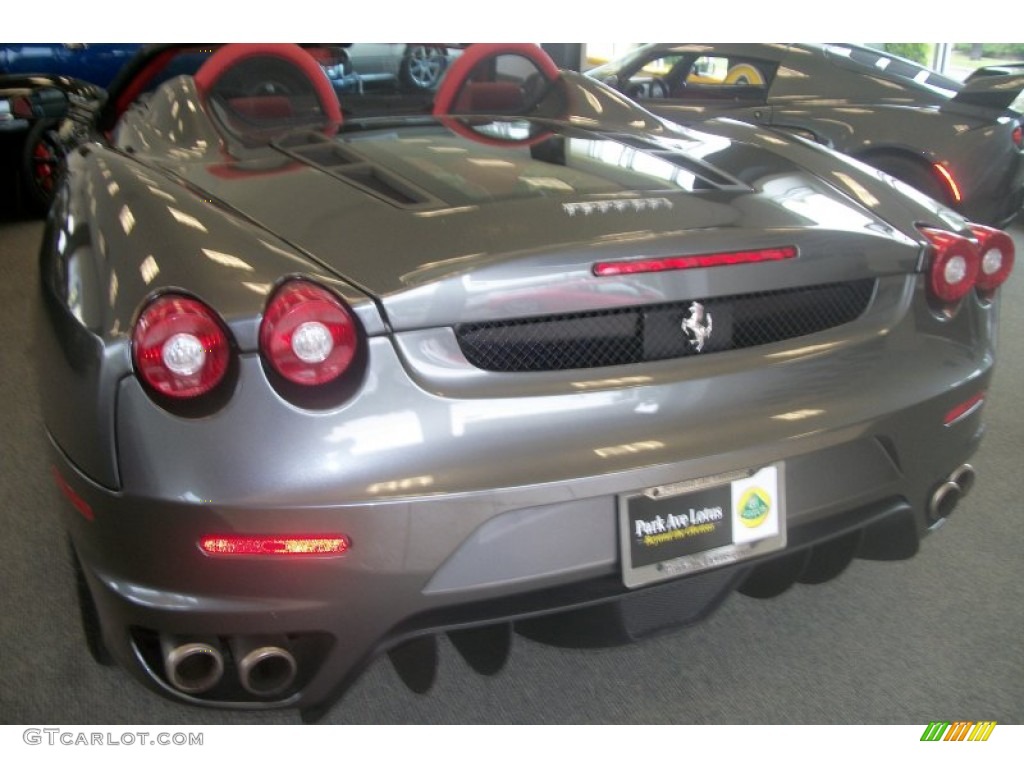 2006 F430 Spider F1 - Grigio Ingrid (Grey) / Rosso (Red) photo #5