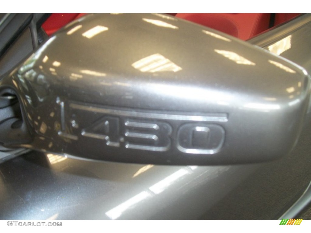 2006 F430 Spider F1 - Grigio Ingrid (Grey) / Rosso (Red) photo #6