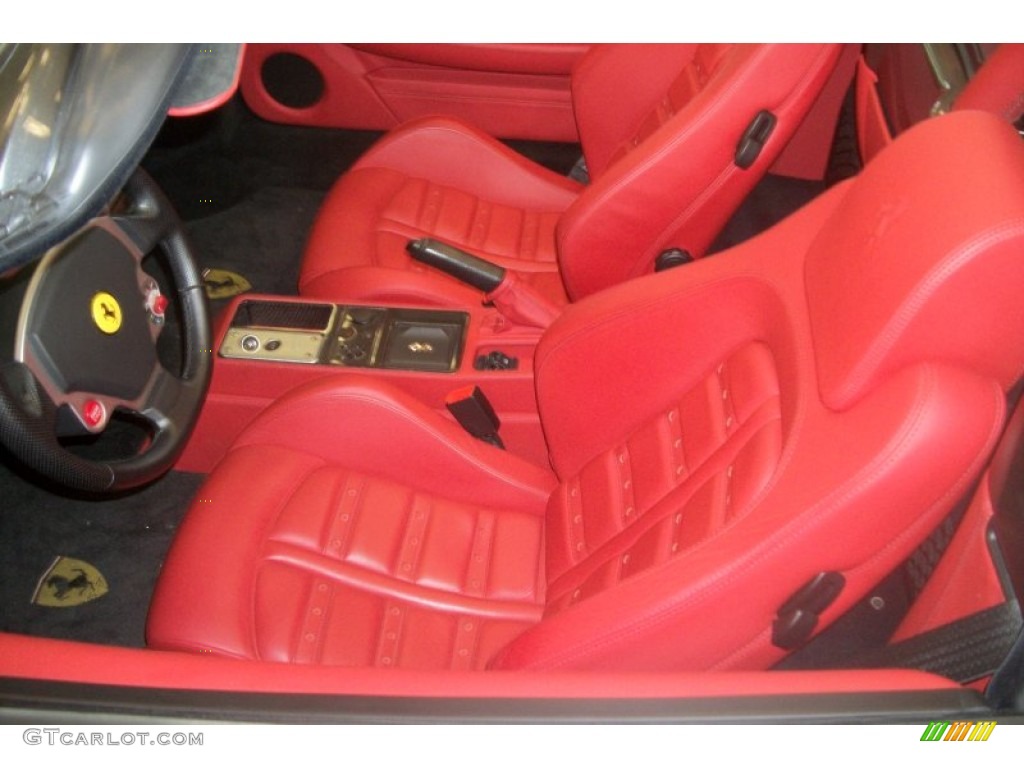 2006 F430 Spider F1 - Grigio Ingrid (Grey) / Rosso (Red) photo #7