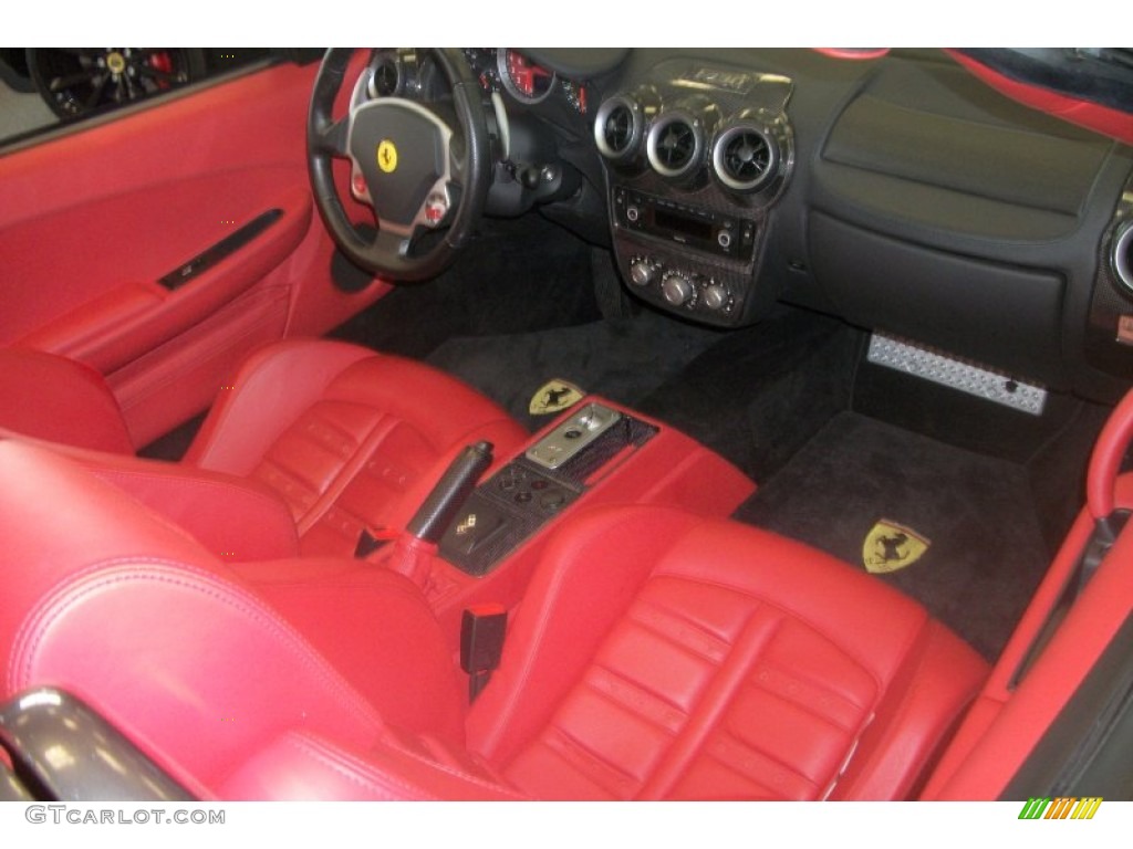 2006 F430 Spider F1 - Grigio Ingrid (Grey) / Rosso (Red) photo #9