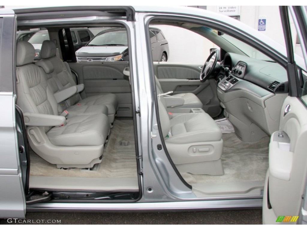Gray Interior 2009 Honda Odyssey EX-L Photo #65754313