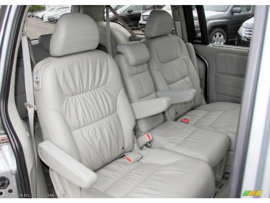 Gray Interior 2009 Honda Odyssey EX-L Photo #65754379