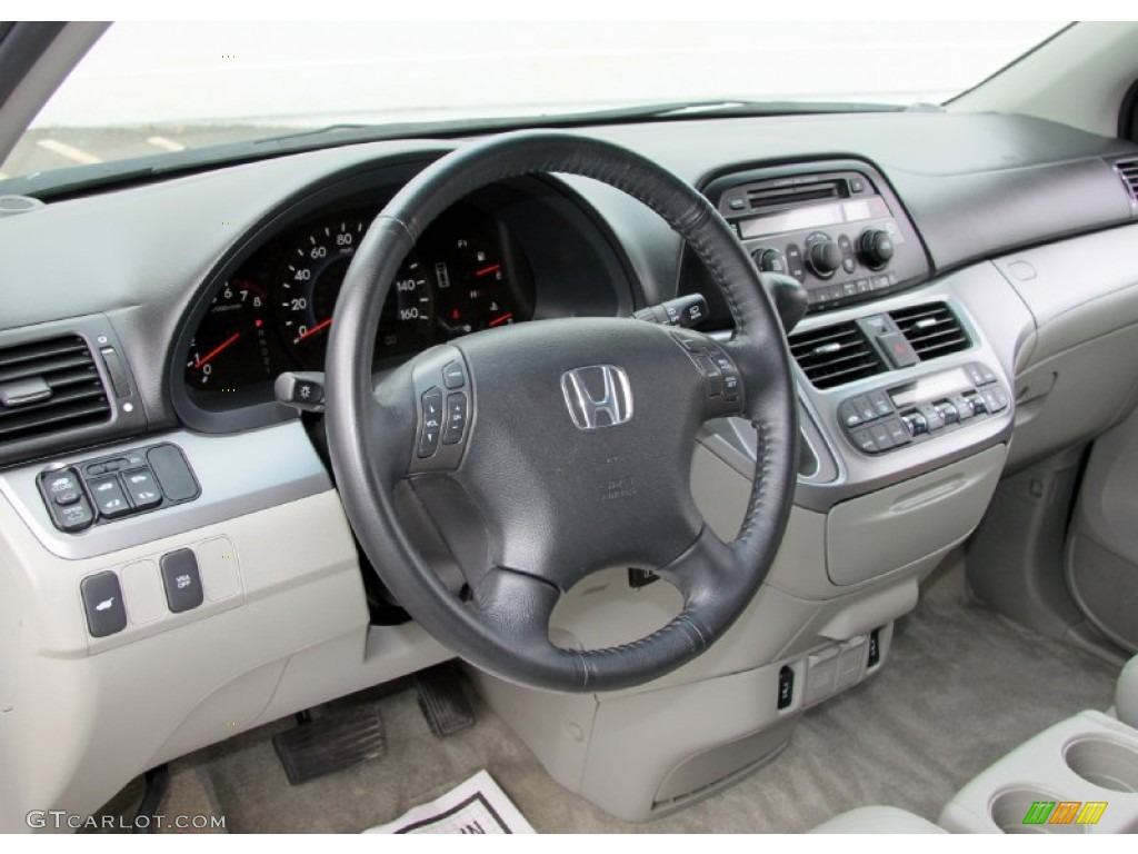 2009 Honda Odyssey EX-L Gray Dashboard Photo #65754391