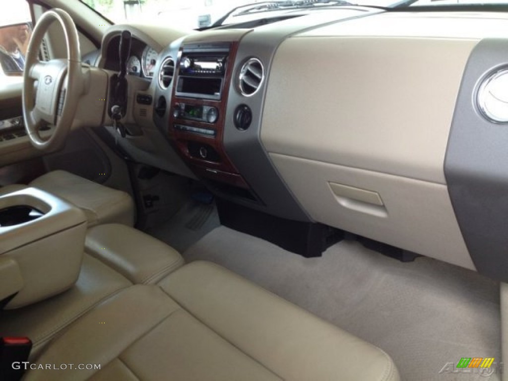 2005 F150 Lariat SuperCrew - Dark Stone Metallic / Tan photo #18