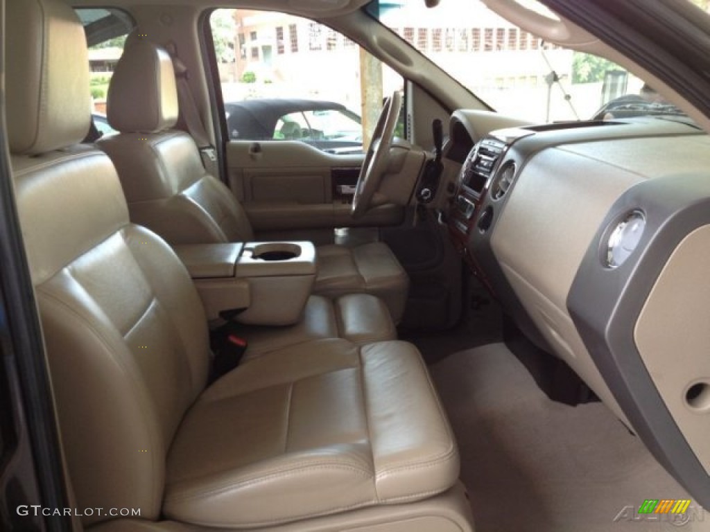 2005 F150 Lariat SuperCrew - Dark Stone Metallic / Tan photo #20