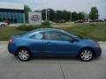 2008 Atomic Blue Metallic Honda Civic LX Coupe  photo #2