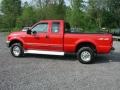Red - F250 Super Duty XLT Extended Cab 4x4 Photo No. 4