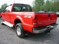 Red - F250 Super Duty XLT Extended Cab 4x4 Photo No. 6