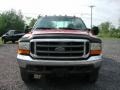 Red - F250 Super Duty XLT Extended Cab 4x4 Photo No. 16
