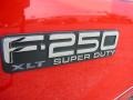 Red - F250 Super Duty XLT Extended Cab 4x4 Photo No. 25