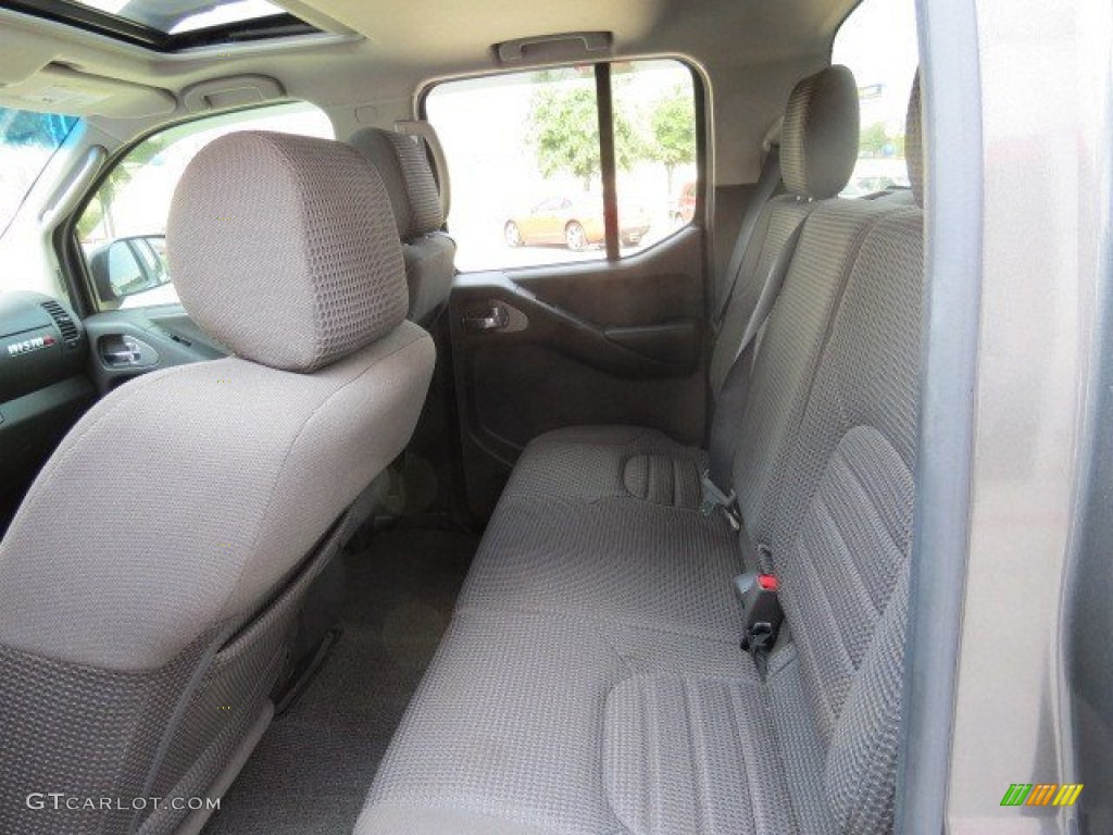 Charcoal Black Interior 2008 Nissan Frontier Nismo Crew Cab 4x4 Photo #65756803