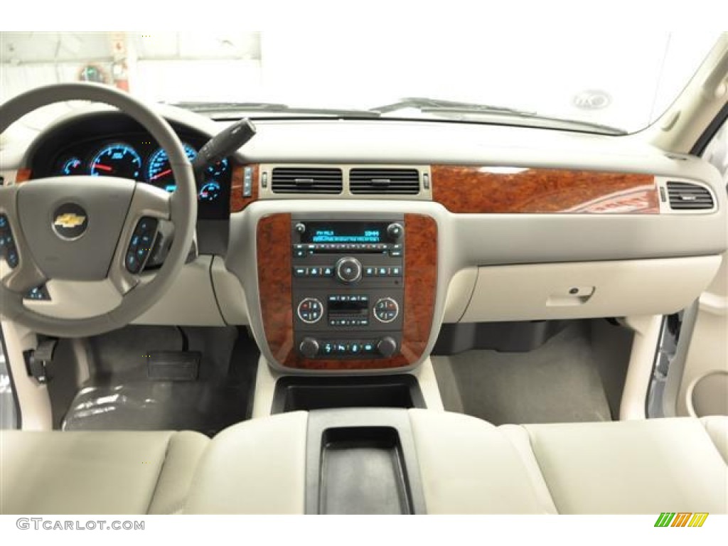 2012 Chevrolet Silverado 3500HD LTZ Crew Cab 4x4 Dark Titanium/Light Titanium Dashboard Photo #65756821