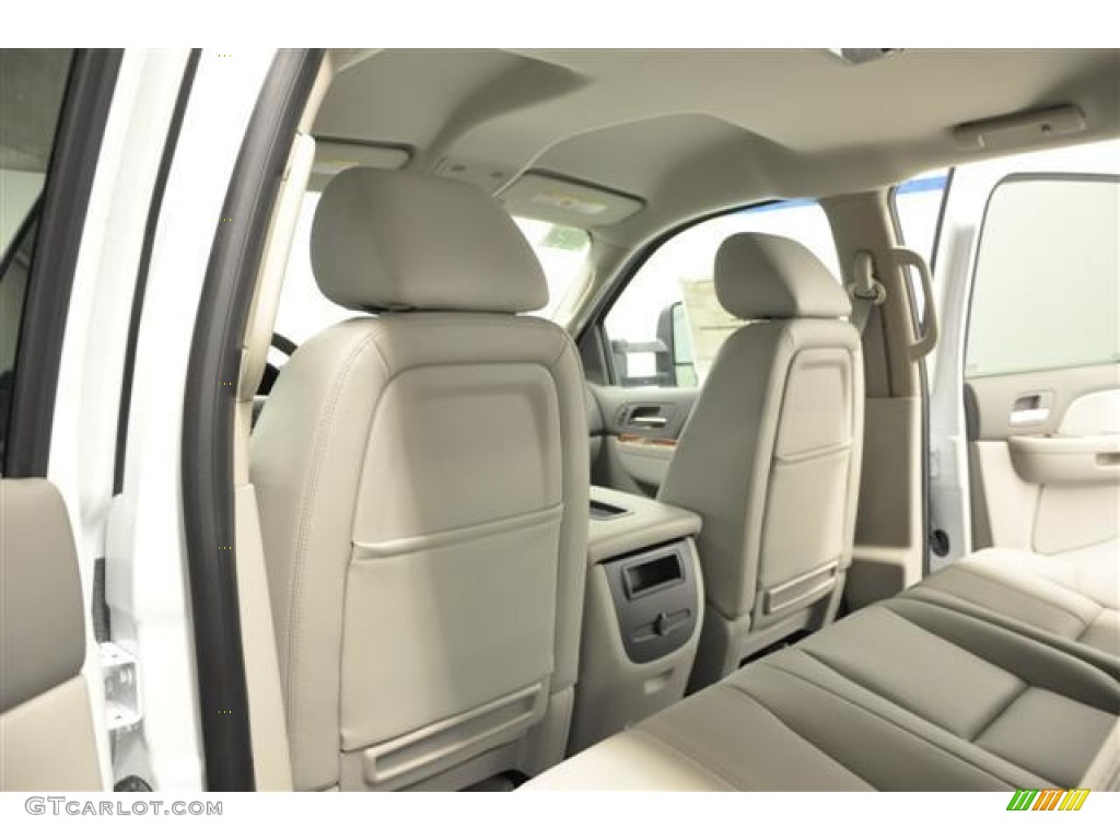 Dark Titanium/Light Titanium Interior 2012 Chevrolet Silverado 3500HD LTZ Crew Cab 4x4 Photo #65756881