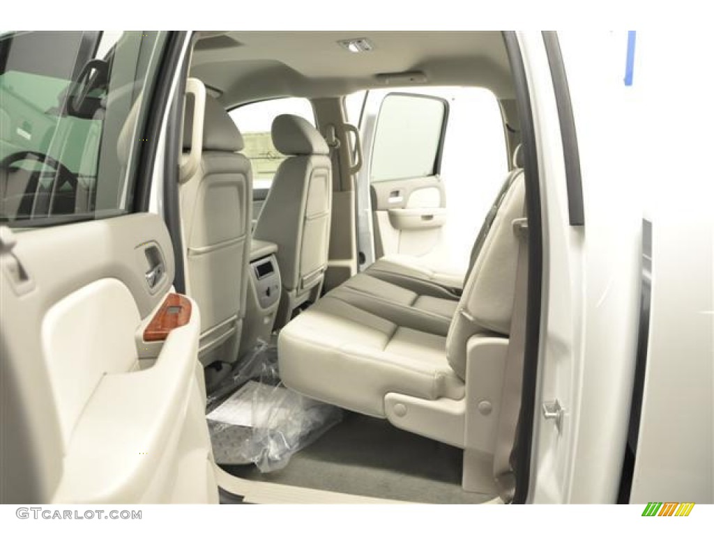 Dark Titanium/Light Titanium Interior 2012 Chevrolet Silverado 3500HD LTZ Crew Cab 4x4 Photo #65756890