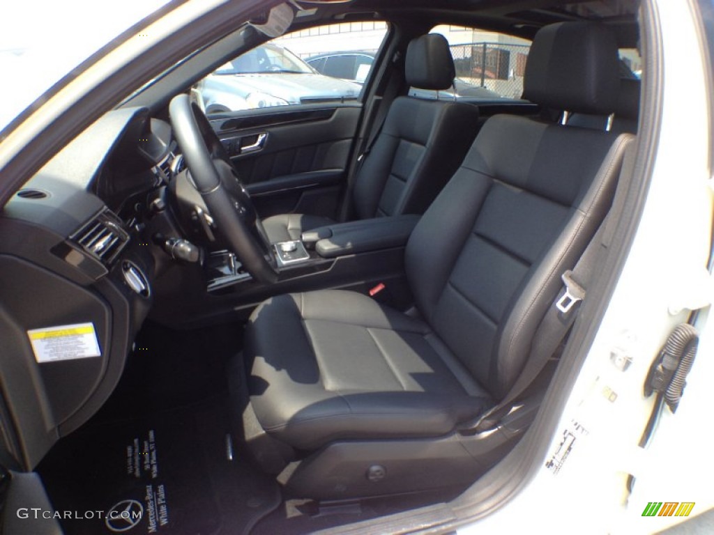 Black Interior 2011 Mercedes-Benz E 350 4Matic Sedan Photo #65757346