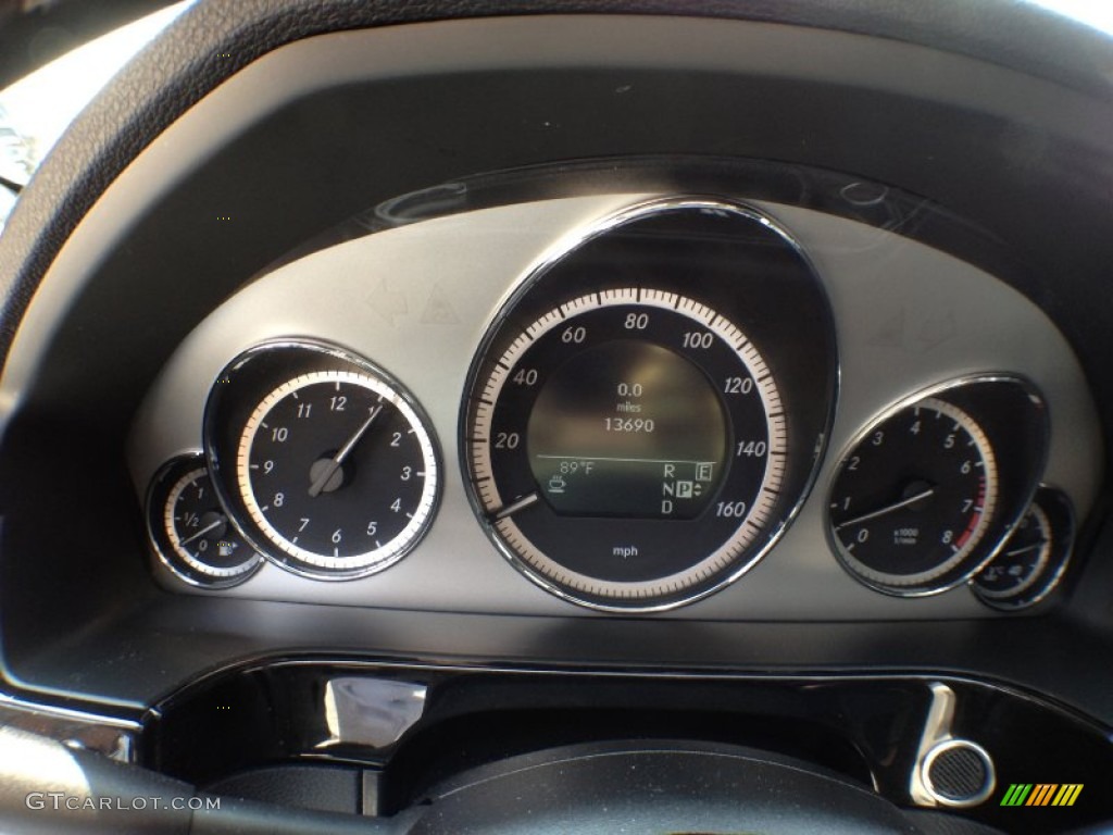 2011 Mercedes-Benz E 350 4Matic Sedan Gauges Photo #65757418