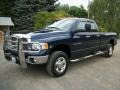 2005 Patriot Blue Pearl Dodge Ram 3500 SLT Quad Cab 4x4  photo #5