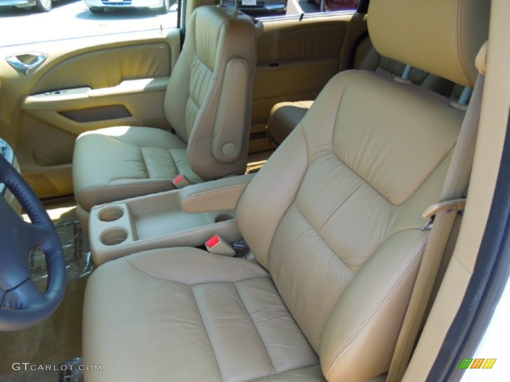 Beige Interior 2010 Honda Odyssey EX-L Photo #65758972