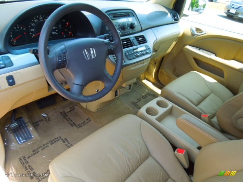 Beige Interior 2010 Honda Odyssey EX-L Photo #65759143