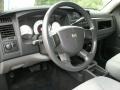 Dark Slate Gray/Medium Slate Gray 2008 Dodge Dakota ST Extended Cab Steering Wheel