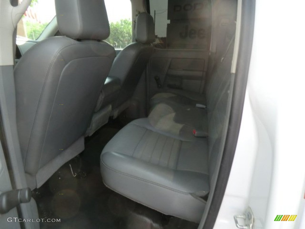 2008 Ram 3500 ST Quad Cab 4x4 - Bright White / Medium Slate Gray photo #12