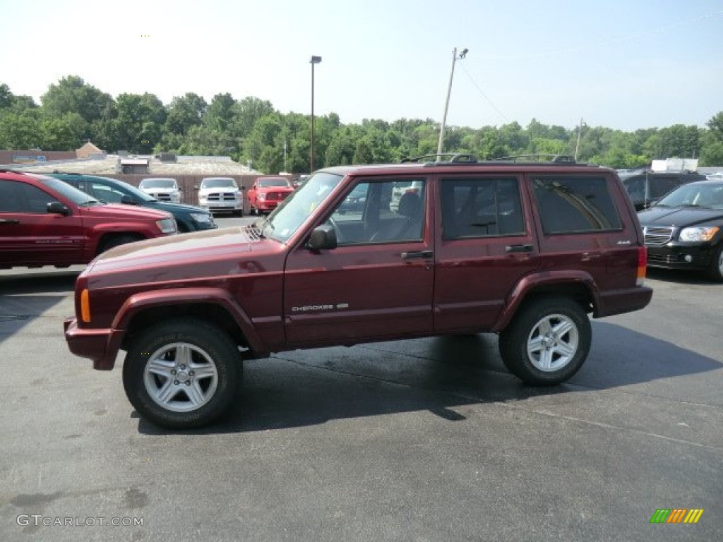 Sienna Pearlcoat 2001 Jeep Cherokee Classic 4x4 Exterior Photo #65760058