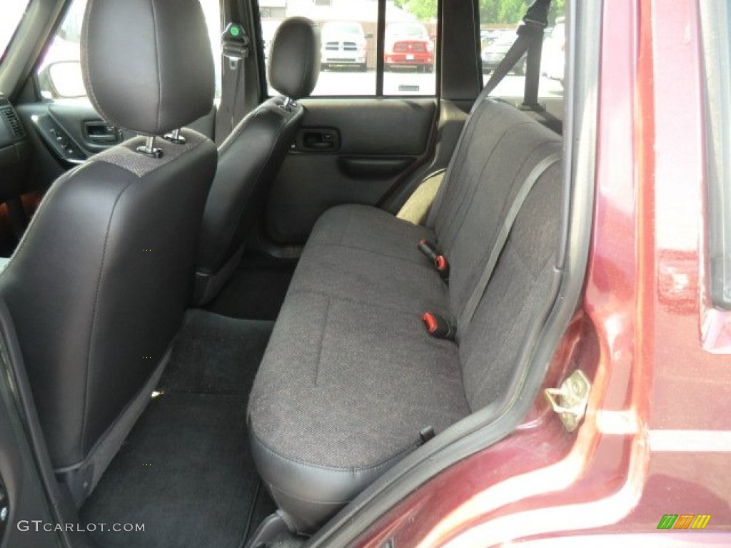 2001 Jeep Cherokee Classic 4x4 Rear Seat Photo #65760214