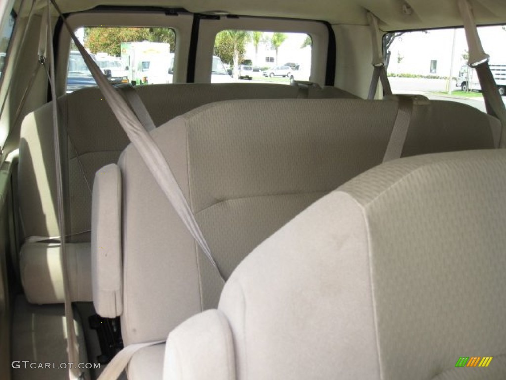 2004 E Series Van E350 Super Duty XLT Passenger - Estate Green Metallic / Medium Pebble photo #8