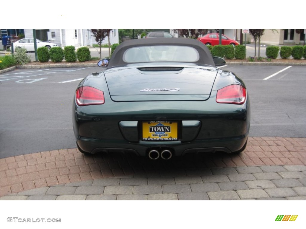2009 Boxster S - Porsche Racing Green Metallic / Natural Brown photo #9