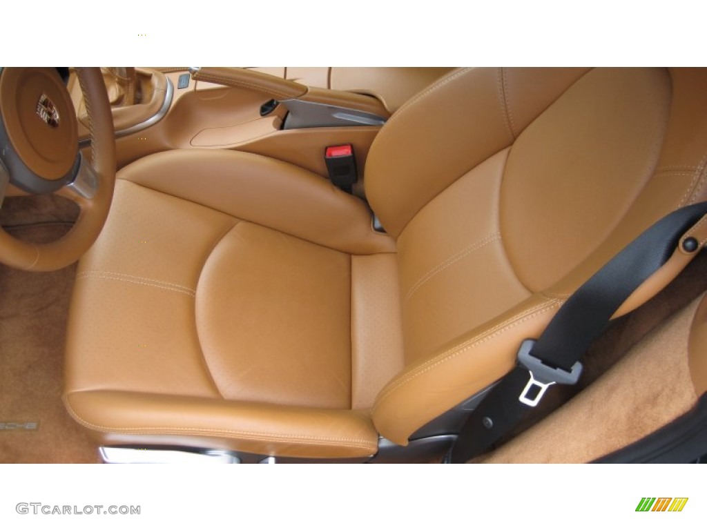 2009 Boxster S - Porsche Racing Green Metallic / Natural Brown photo #13