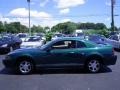 2000 Amazon Green Metallic Ford Mustang V6 Coupe  photo #6