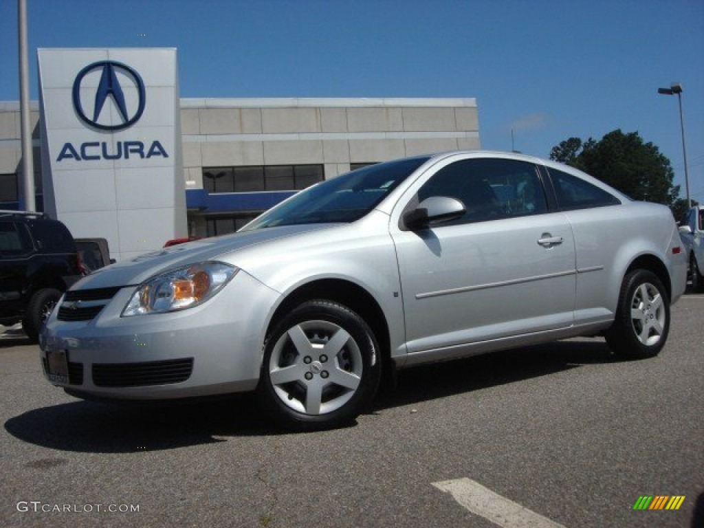 2007 Cobalt LT Coupe - Ultra Silver Metallic / Ebony photo #2