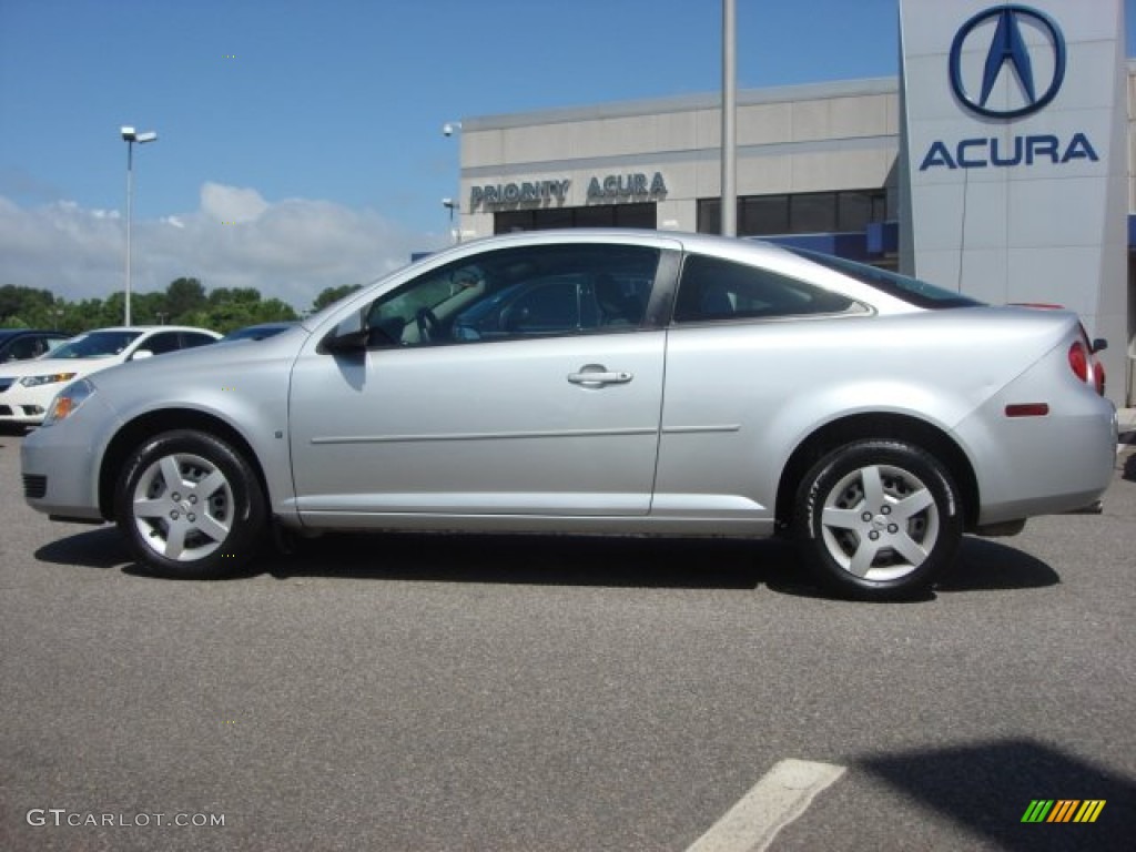 2007 Cobalt LT Coupe - Ultra Silver Metallic / Ebony photo #3