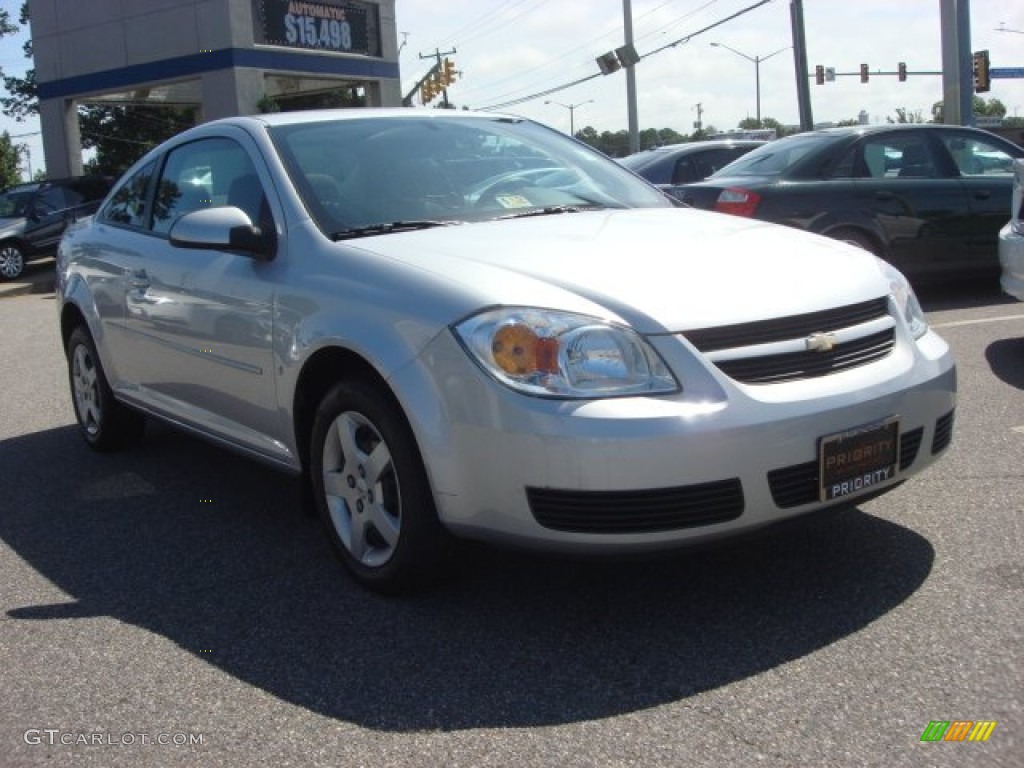 2007 Cobalt LT Coupe - Ultra Silver Metallic / Ebony photo #6