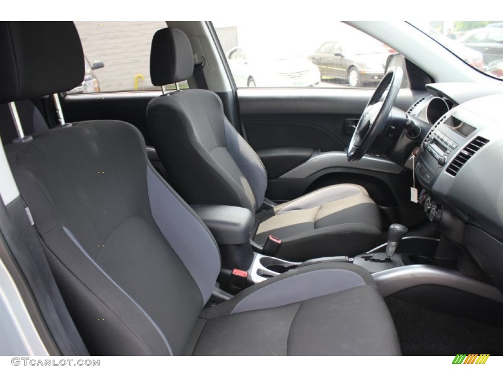2008 Mitsubishi Outlander ES 4WD Front Seat Photo #65762272