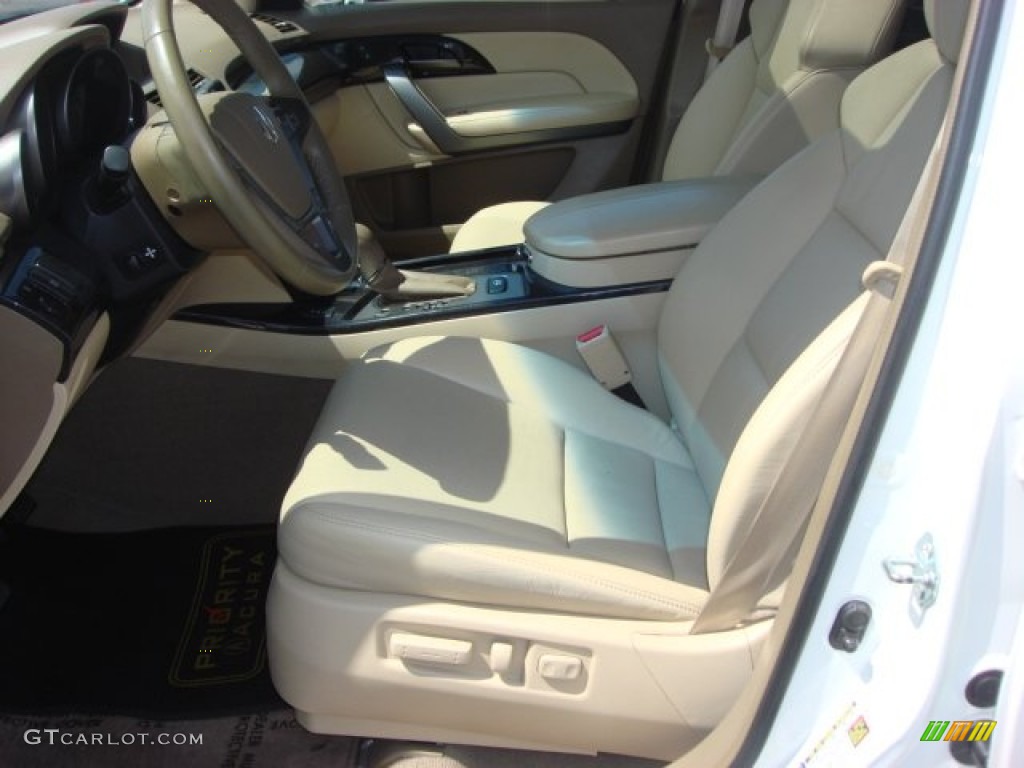 2007 MDX Sport - Aspen White Pearl / Parchment photo #10