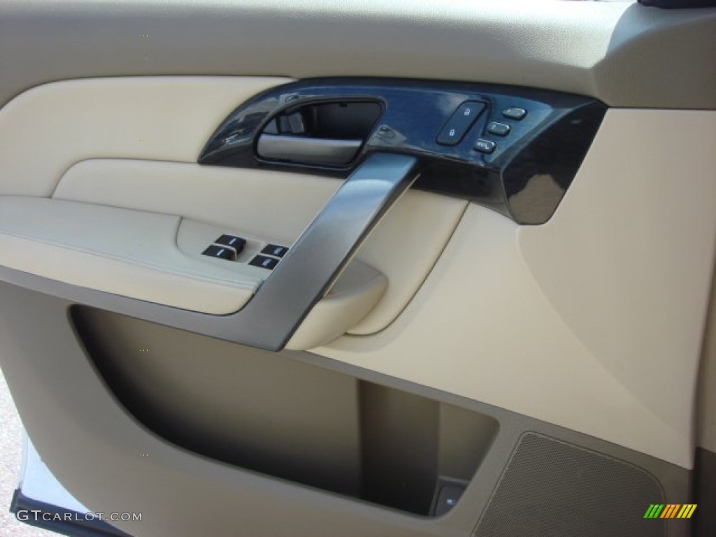2007 MDX Sport - Aspen White Pearl / Parchment photo #17