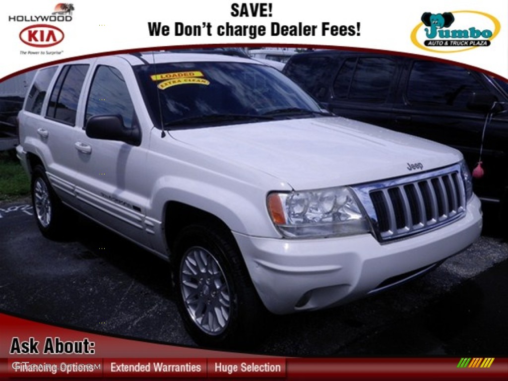 2004 Grand Cherokee Limited - Stone White / Dark Slate Gray photo #1