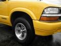 2004 Yellow Chevrolet Blazer LS  photo #2