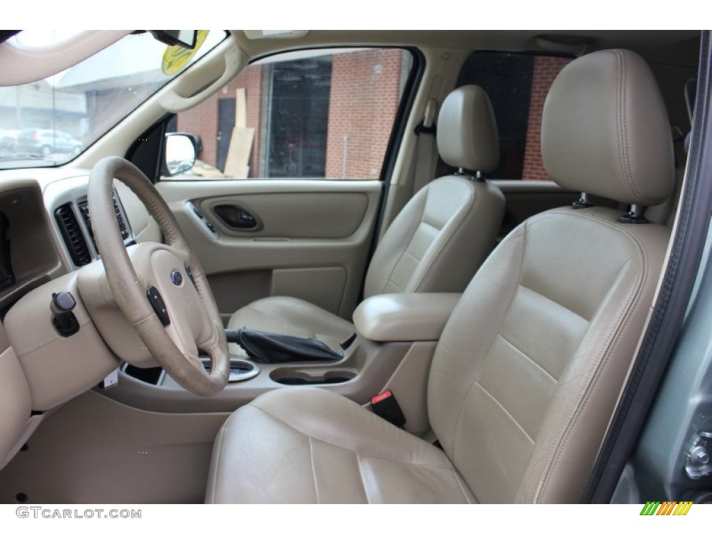 Medium/Dark Pebble Interior 2006 Ford Escape Limited 4WD Photo #65763152