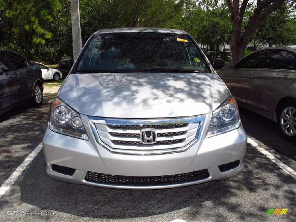 2010 Odyssey LX - Alabaster Silver Metallic / Gray photo #1
