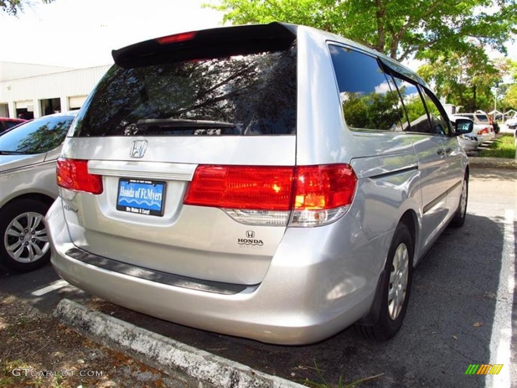 2010 Odyssey LX - Alabaster Silver Metallic / Gray photo #2