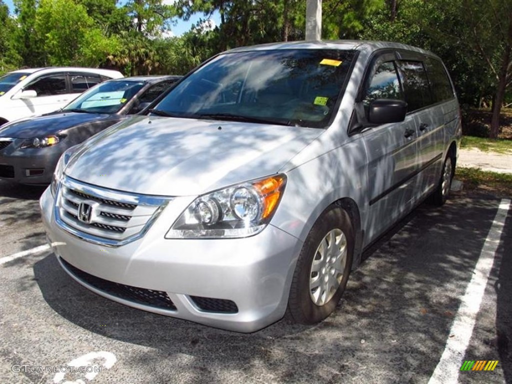 2010 Odyssey LX - Alabaster Silver Metallic / Gray photo #4