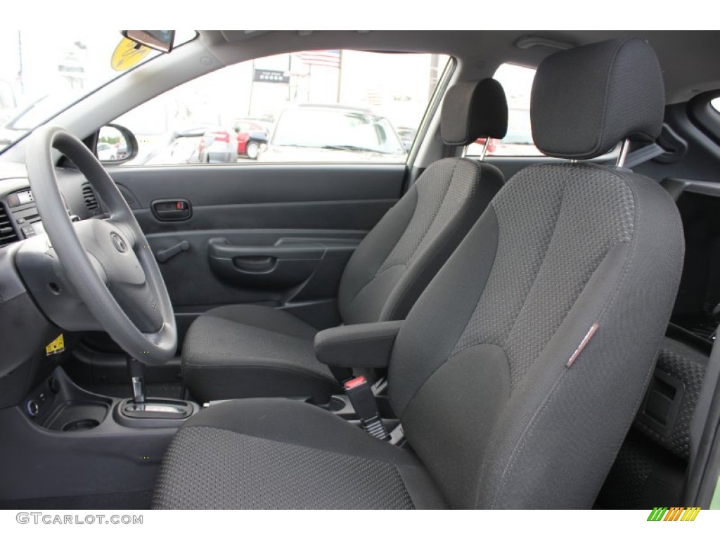 2009 Accent GS 3 Door - Apple Green / Gray photo #9