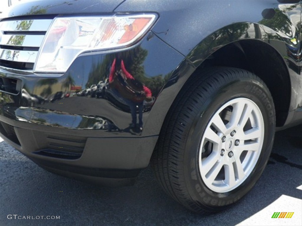 2010 Edge SE - Tuxedo Black Metallic / Charcoal Black photo #4