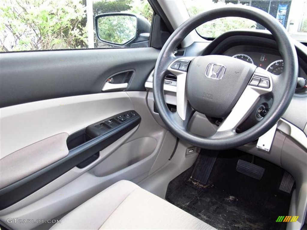 2012 Accord LX Sedan - Royal Blue Pearl / Gray photo #5